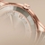 Relógio Feminino de Quartzo Design Elegante com Strass Impermeavel