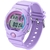 Relógio Digital Feminino MixColor Casual Esportivo A Prova D`água