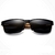 Óculos de Sol Kingseven Retro Hastes de Madeira com Proteção Uv400 H5507 - HM Acessórios 