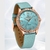 Relógio de Quartzo Feminino Estilo Casual Design com Strass A prova D´agua - loja online