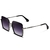 Óculos de Sol Feminino Genuine Lente Gradiente Proteção uv400 Moda Casual - loja online