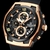 Relógio de pulso masculino pulseira de silicone casual esportivo impermeável na internet