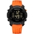 Relógio de pulso LCD eletrônico digital masculino pulseira de silicone impermeável - comprar online