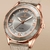 Relógio Feminino de Quartzo Design Elegante com Strass Impermeavel - comprar online