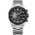 Relógio Masculino Quartzo Pulseira de Aço Inoxidável Casual Esportivo Impermeável na internet