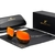 Óculos de sol design quadrado kingseven espelhado