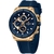 Relógio De Pulso Masculino Quartzo Luminoso Pulseira de Silicone Impermeavel