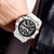 Relógio De Pulso Masculino Digital Led Esportivo Luminoso Pulseira de Silicone Impermeavel - loja online