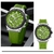 Relógio De Pulso Masculino Quartzo Luminoso Pulseira de Silicone Impermeavel - comprar online