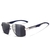 Óculos De Sol Masculino Design Alumínio Lente Espelho Polarizada Uv400 - HM Acessórios 