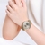 Imagem do Relógio Feminino de Quartzo Design Elegante com Strass Impermeavel