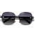 Óculos de Sol Borboleta Feminino Retro Design Duplo Anel Quadrado Proteção UV400 - HM Acessórios 