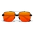 Imagem do Óculos de Sol Masculino Quadrado Design Retro Polarizado proteção Uv400
