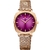 Relógio de Quartzo Feminino com Estampa Cobra Animal Print Pulseira de Couro Genuíno - loja online