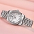 Relógio Feminino de Quartzo Design Ultra fino Elegante com Strass Impermeavel