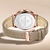 Relógio Feminino de Quartzo Design Elegante com Strass Impermeavel - HM Acessórios 