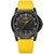 Relógio de Quartzo Masculino Casual Pulseira de Silicone Impermeavel