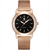 Relógio Feminino de Pulso Quartzo com Strass Pulseira de Malha Casual