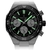 Relógio de quartzo masculino com pulseira de aço inoxidável esportivo impermeável na internet