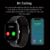 Imagem do Relógio tela colorida de 1,44 mostrador personalizado bluetooth
