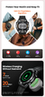 Relógio inteligente haylou r8 display amoled 1.43 na internet