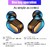 Fone De Ouvido Bluetooth, Hi Fi Lossless Heads sem fio À Prova D' Água - loja online