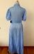 Vestido Longo Maxi Listrado Feminino Com Manga Bufante Elegante na internet