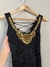 VESTIDO GUIPURE CON BORDADO - TALLE S - comprar online