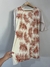 VESTIDO NUDE BORDADO - TALLE M - comprar online