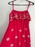 VESTIDO ROSA HINDU - TALLE S