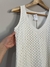 VESTIDO BLANCO CALADO - TALLE S - comprar online