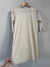 VESTIDO NUDE BORDADO - TALLE M - Cíclica