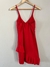 VESTIDO ROJO CON VUELOS - TALLE S en internet