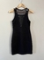 VESTIDO NEGRO AL CUERPO - TALLE S - Cíclica