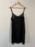 VESTIDO GASA TRANSLUCIDO - TALLE M