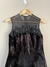 VESTIDO TERCIOPELO NEGRO - TALLE S - comprar online