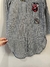 CAMISA GRIS PARCHES - TALLE S - Cíclica