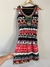 VESTIDO COLORES BORDADO - TALLE L