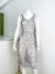 VESTIDO PLAYERO GRIS - TALLE M
