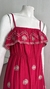 VESTIDO ROSA HINDU - TALLE S - Cíclica