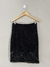 POLLERA NEGRA ENCAJE - TALLE L - - Cíclica