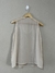 MUSCULOSA GASA ROSA - BORDADA - TALLE L - - Cíclica