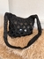 CARTERA TEJIDA - CON LENTEJUELAS -