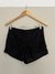 SHORT DRAPEADO NEGRO - TALLE S/M
