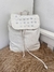 MOCHILA ENGOMADA BLANCA en internet