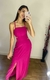 Vestido Agnes 100% viscose com fenda na lateral bojo e alças ajustaveis. - Donna Sales