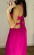Vestido Agnes 100% viscose com fenda na lateral bojo e alças ajustaveis. - loja online