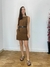Vestido curto Beatriz em alfaiataria - loja online
