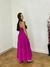 Vestido Noronha em viscose sarjada com alças ajustaveis midi - comprar online