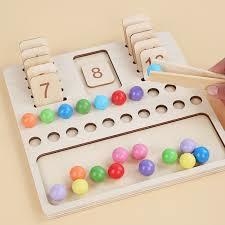 Tablero contador de madera Montessori - comprar en línea